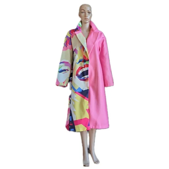 Marilyn Monroe Print Coat - Picture 5 of 9